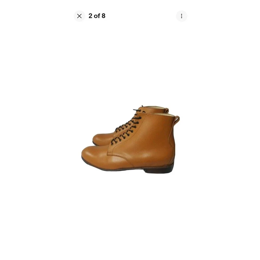 Javier Handmade  Men's Boots Lot Of 3 Sizes 8 & 9 British Tan